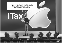 APPLE ITAX WOWS CONGRESS by R.J. Matson