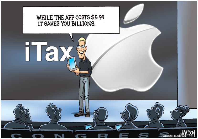 Apple iTax Wows Congress-COLOR