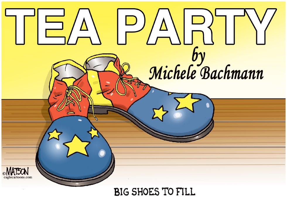 Michele Bachmann Leaves Big Shoes to Fill-COLOR