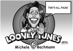 MICHELE BACHMANN ANNOUNCES SHE WON'T RUN IN 2014 by R.J. Matson