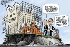 OBAMA  HOLDER DEAL WITH PRESS AND GITMO by Jeff Darcy