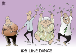 IRS LINE DANCE, by Randy Bish