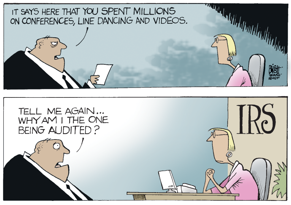IRS AUDIT, COLOR