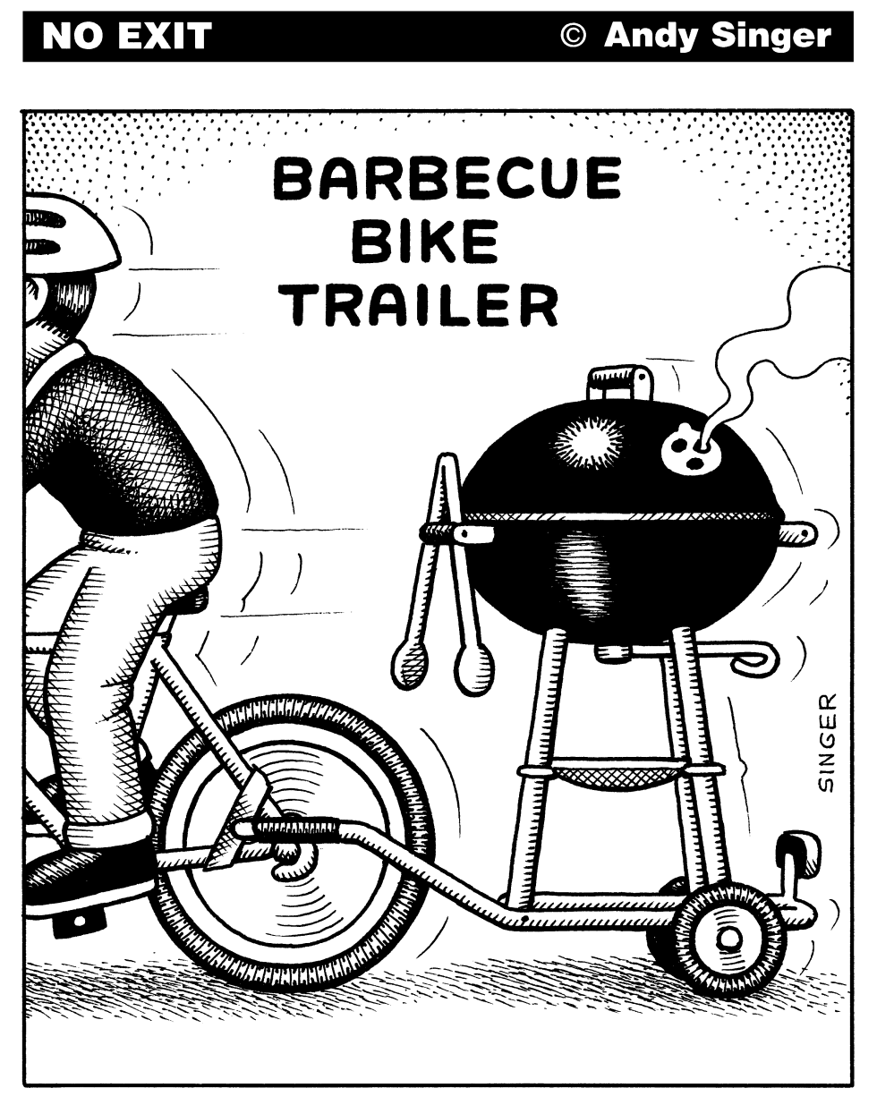 Barbecue Bike Trailer