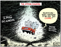 STORM CHASERS  by Christopher Weyant