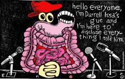DARRELL ISSA'S GUT  by Randall Enos