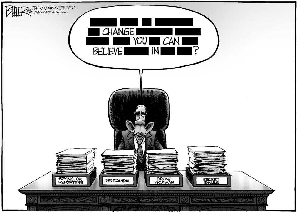 Redacted Obama
