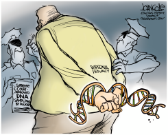 DNA SAMPLING AND POLICE  by John Cole