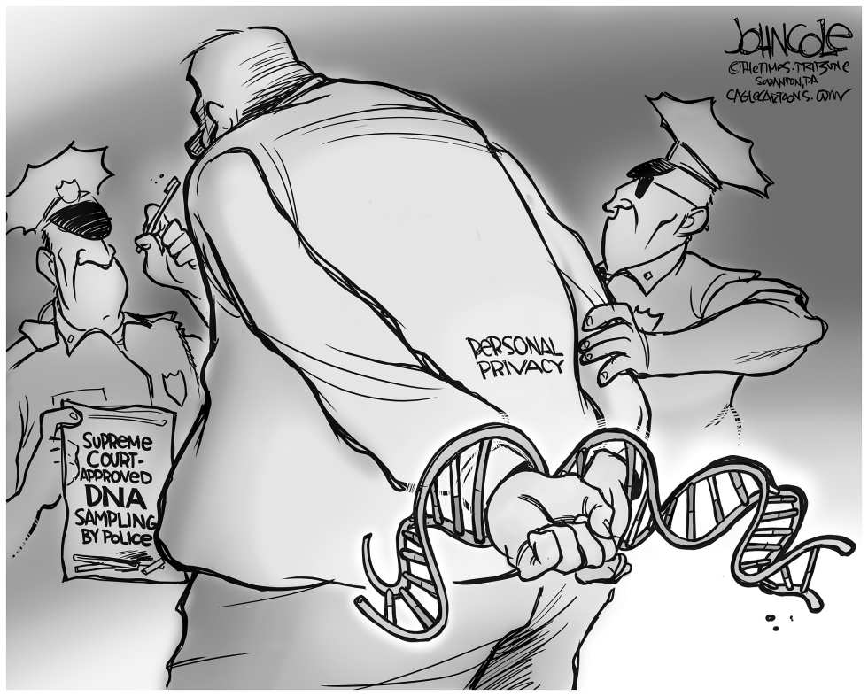 DNA sampling and police BW