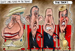 HEIRS TO THE ENGLISH THRONE by Brian Adcock