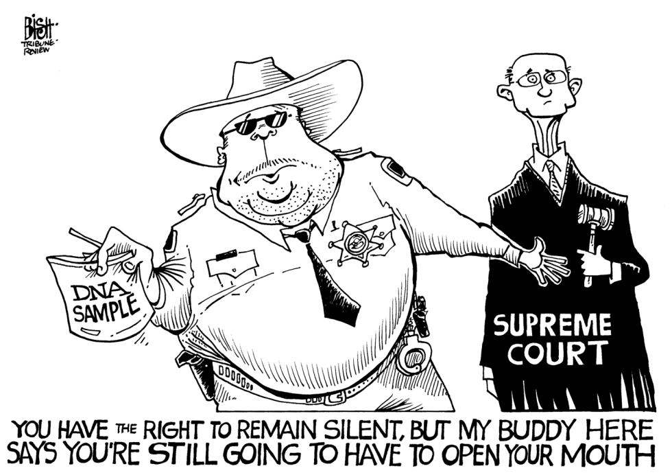 SUPREME COURT DNA, B/W