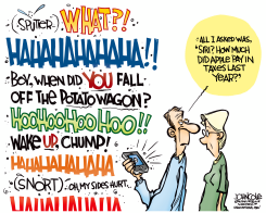 APPLE AND TAXES  by John Cole