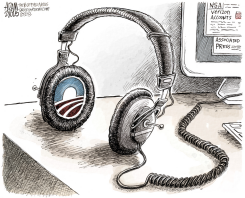 GOV'T SURVEILLANCE  by Adam Zyglis