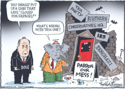 BOB DOLE REPUBLICANS by Bob Englehart