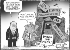 BOB DOLE REPUBLICANS by Bob Englehart