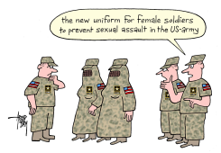 WOMEN IN US-ARMY by Arend Van Dam