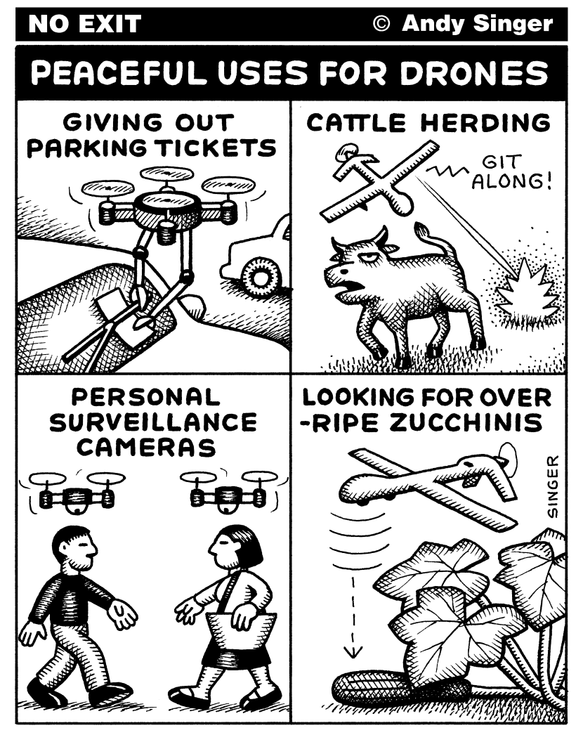 Peaceful Uses for Drones