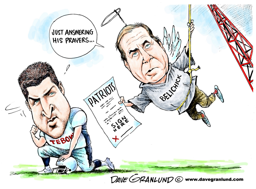 Tebow to Patriots