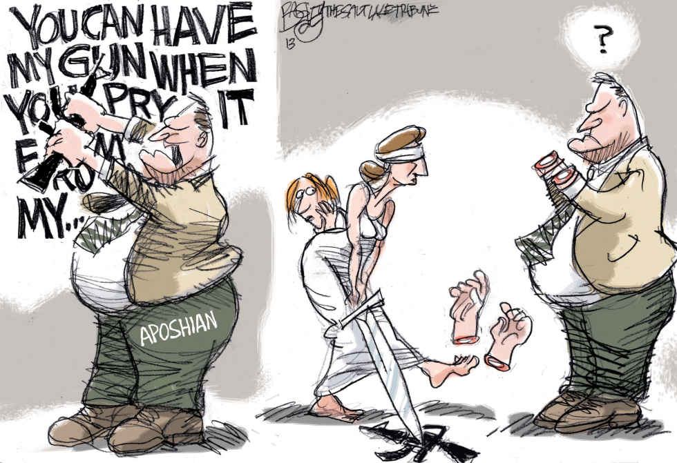  LOCAL COLD DEAD HANDS by Pat Bagley