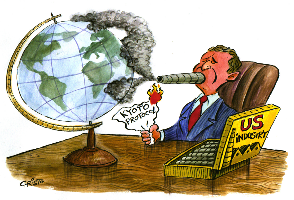 Bush and Kyoto Protocol