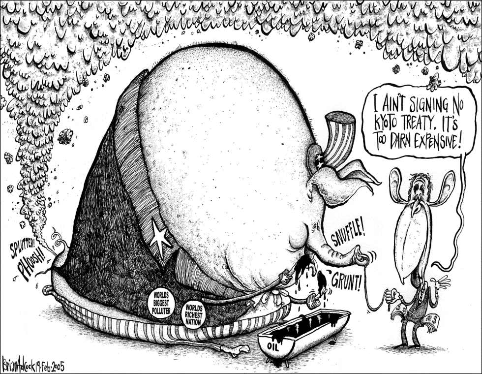 Bushs Fat Greedy America