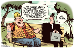 PRIVACY APATHY  by Rick McKee