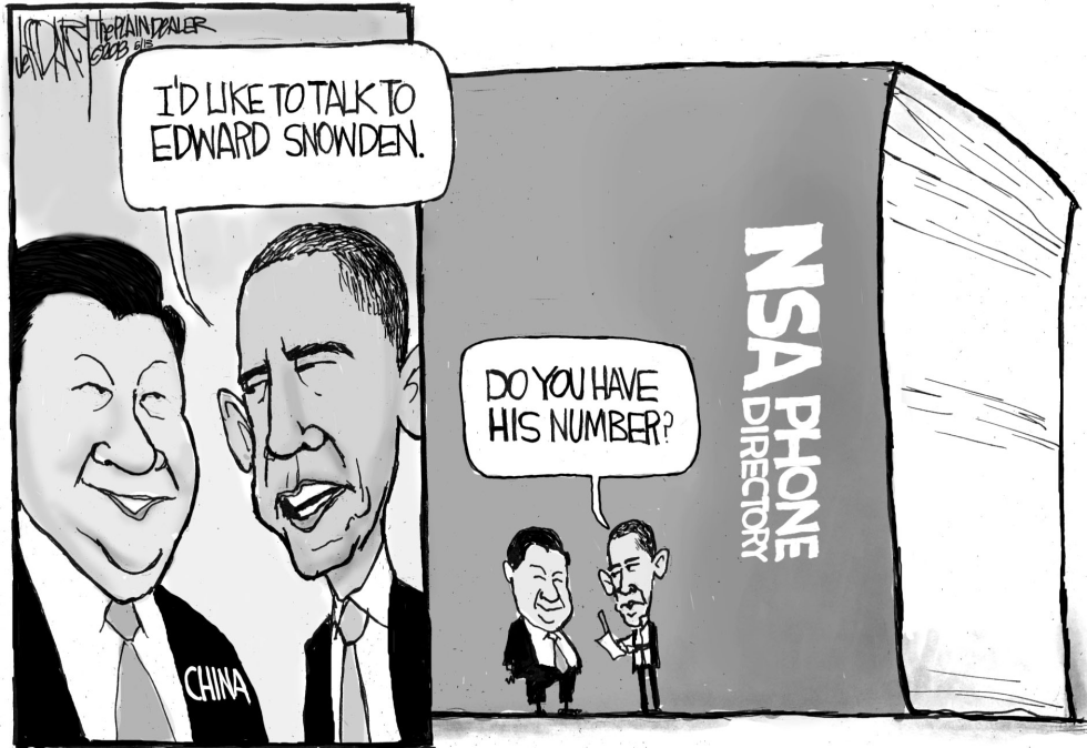 Snowden search  China spying
