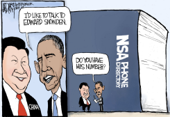 SNOWDEN  CHINA by Jeff Darcy