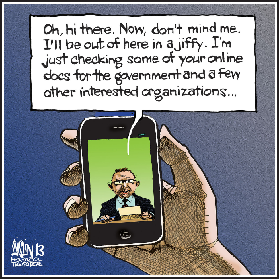 Online spying