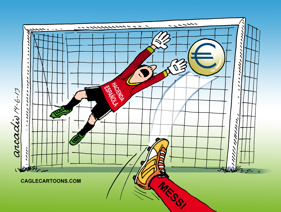 Gol de Messi al fisco