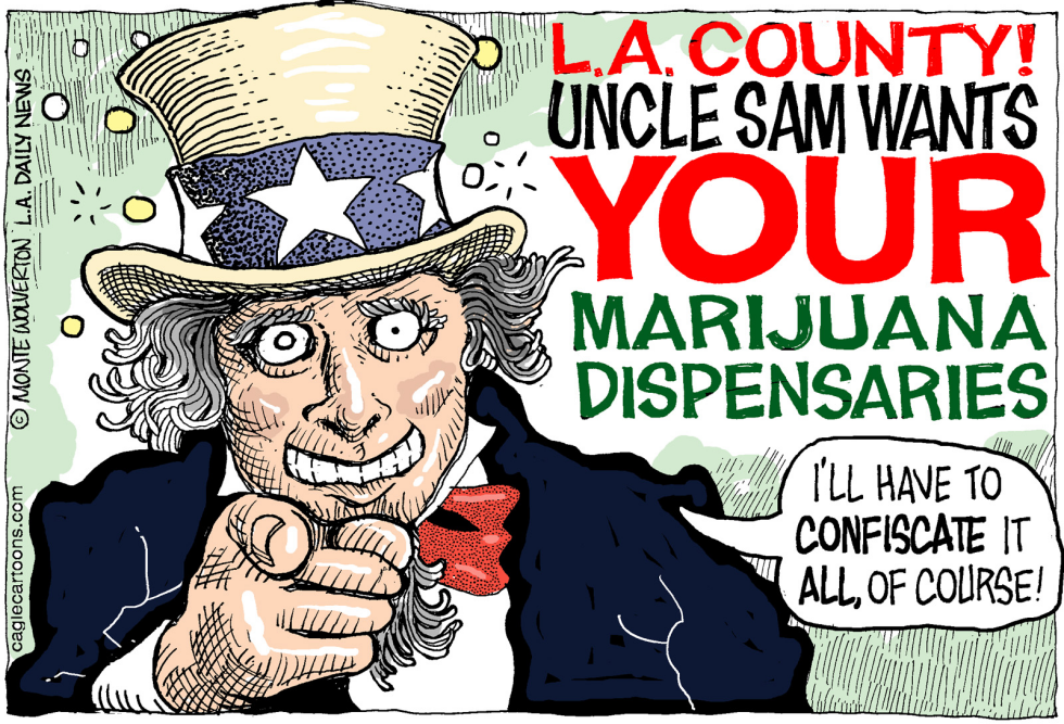 LOCAL-CA LA Pot Dispensary Crackdown
