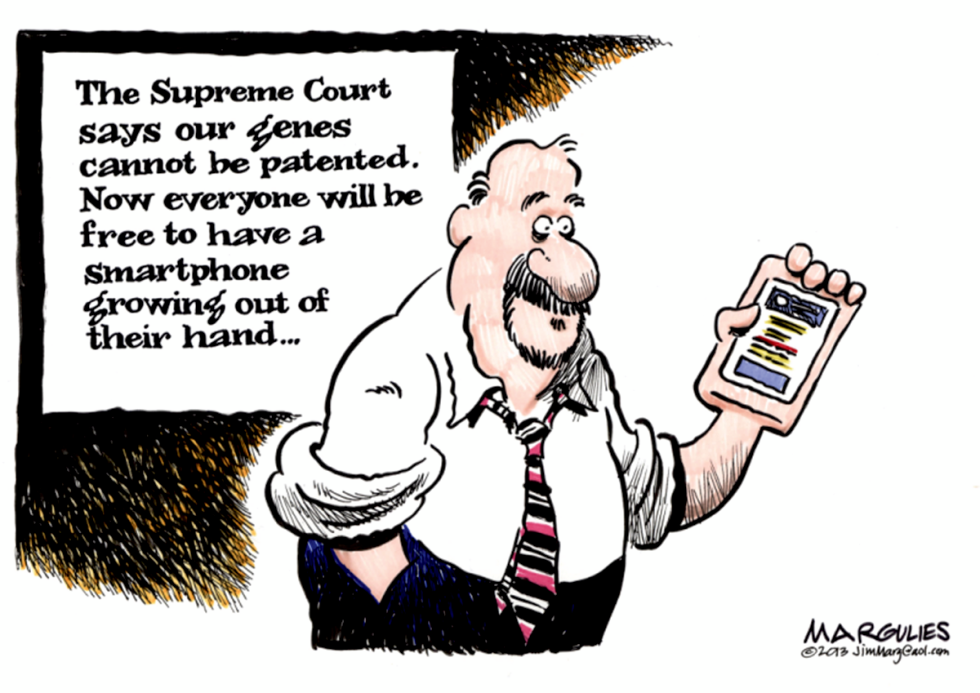 Supreme Court says genes cannot be patented color
