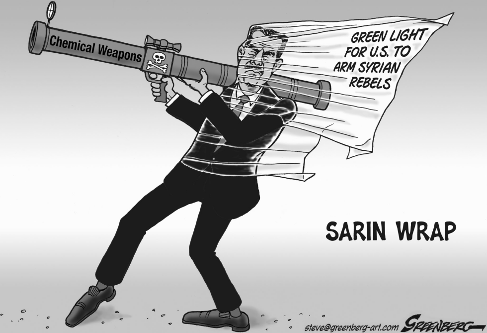 Sarin wrap bw