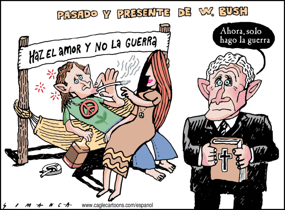 Pasado y Presente de George W Bush / COLOR