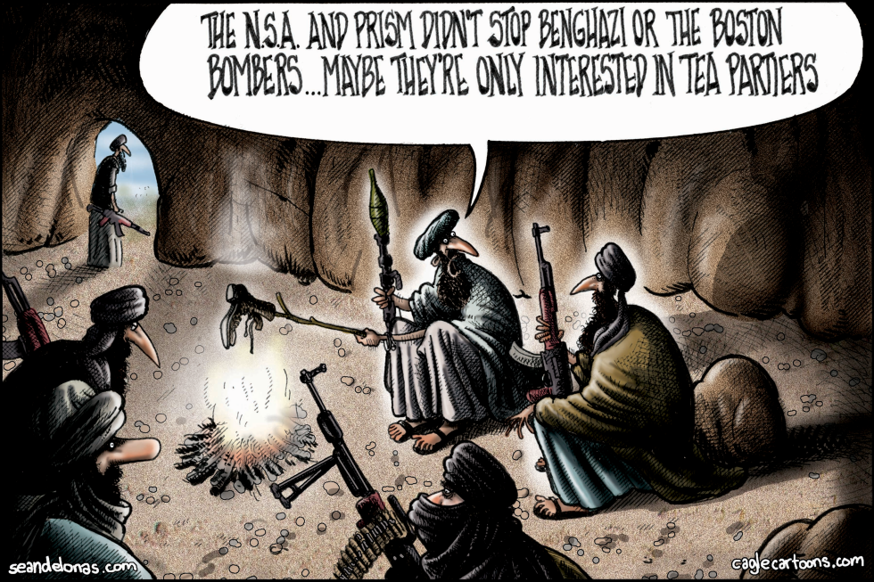  DISCUSSING NSA AND PRISM by Sean Delonas