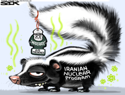 IRANIAN STINKER  by Steve Sack