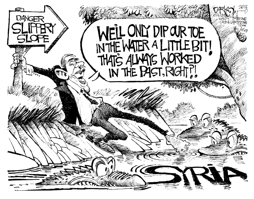 Dipping Toes into Syria