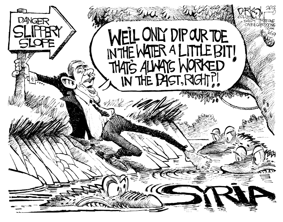 Dipping Toes into Syria