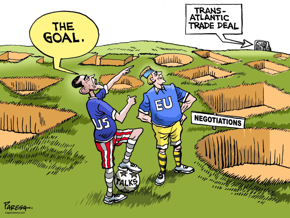 Trans-Atlantic trade deal COLOR