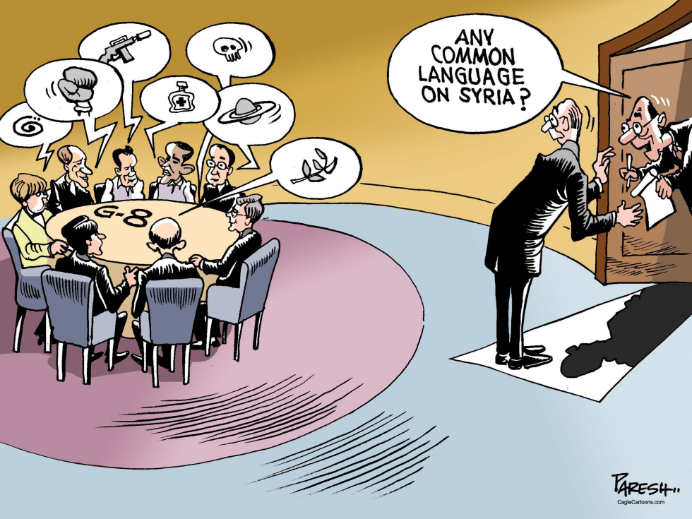 G-8 on Syria COLOR