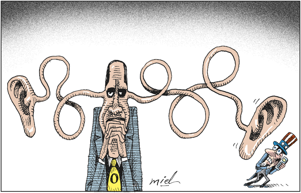  OBAMA Y LA NSA by Deng Coy Miel