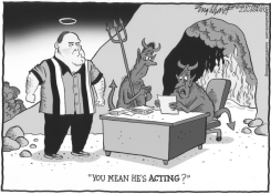 JAMES GANDOLFINI by Bob Englehart