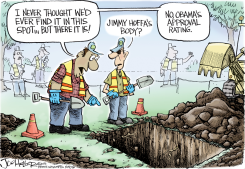 APPROVAL RATING by Joe Heller