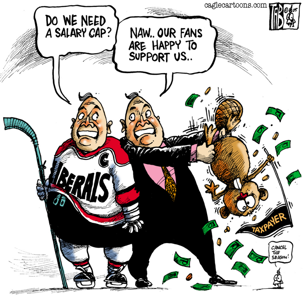 CANADA Liberal Salary Cap COLOR
