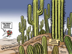 TALIBAN TALKS  by Paresh Nath