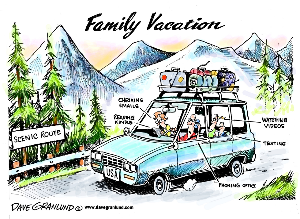  FAMILY VACATION by Dave Granlund