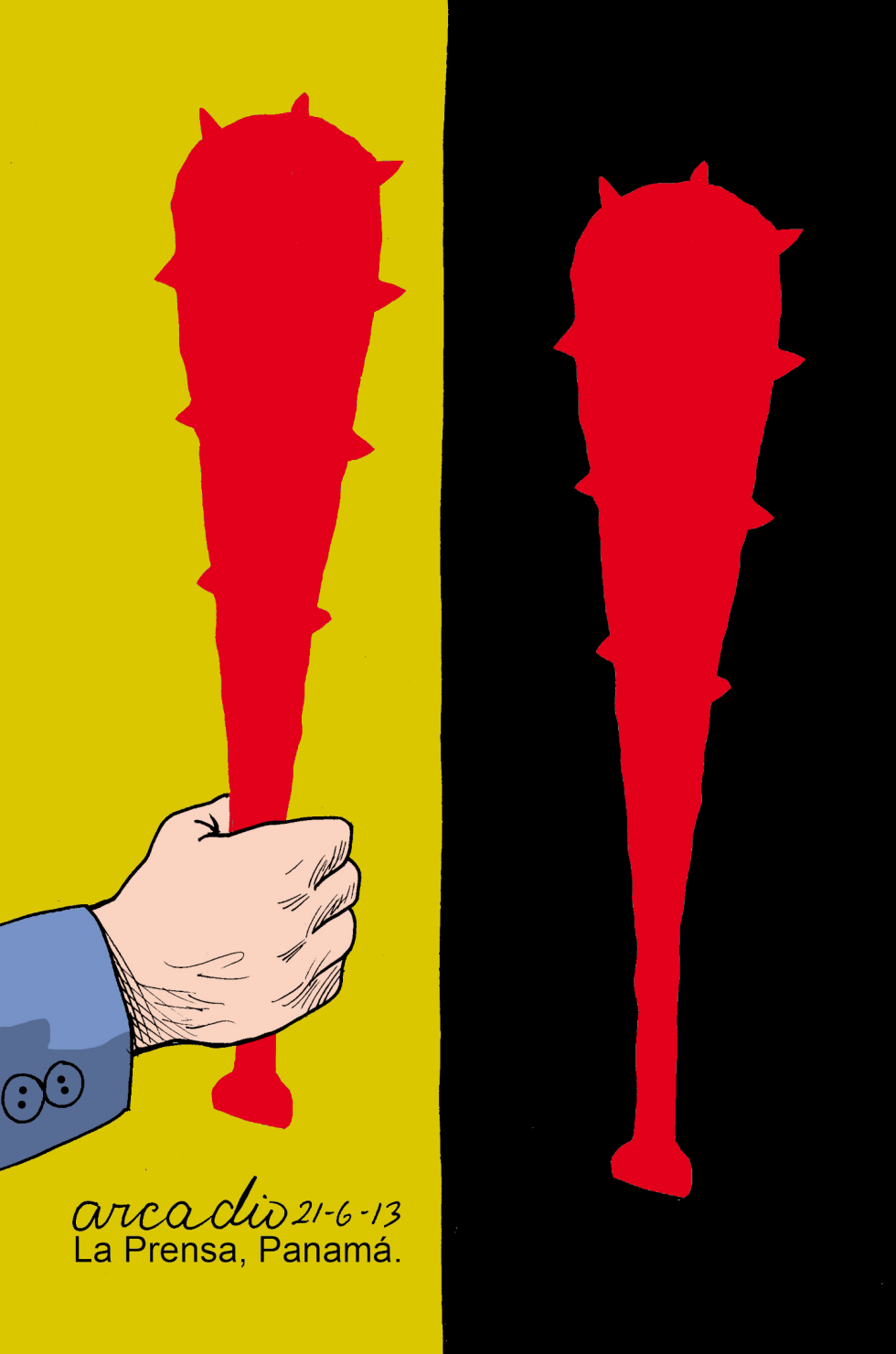 Represión una mala costumbre