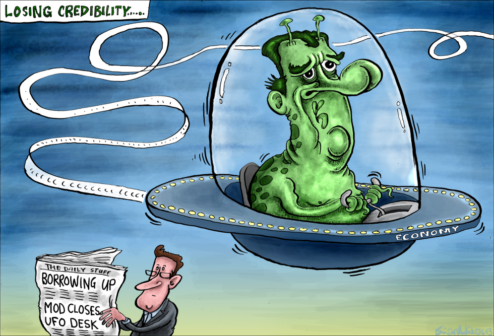 British Chancellor and UFO'S Losing Credibilty