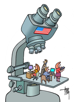 INTERNET SPYING by Arend Van Dam