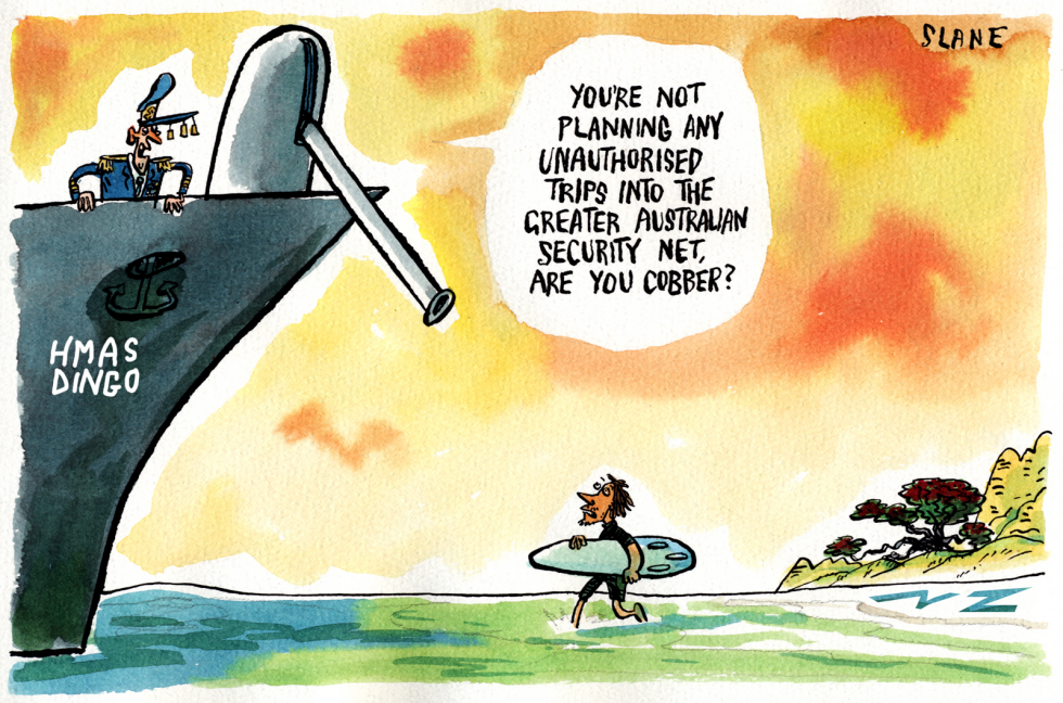 Kiwi Surfer Threatens Australia